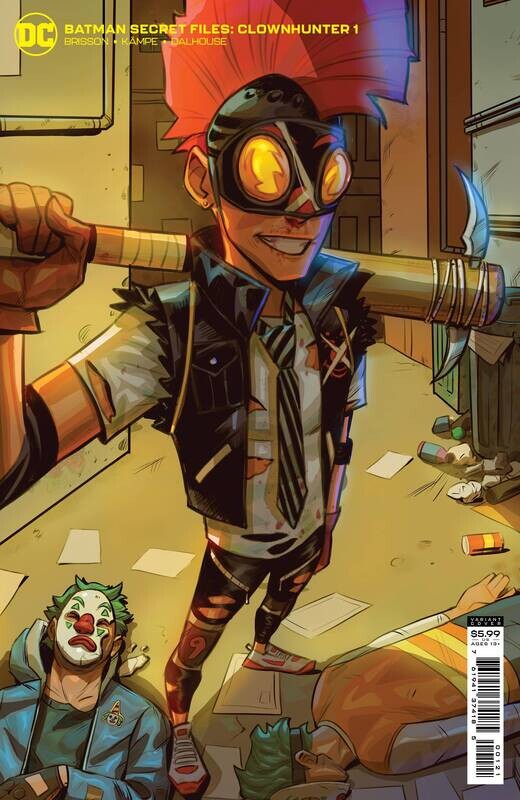 BATMAN SECRET FILES CLOWNHUNTER #1 CVR B CARDSTOCK VAR
DC COMICS
(18th August 2021)