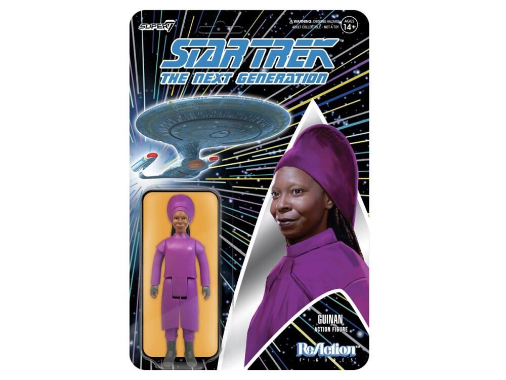 Super7 - Star Trek: The Next Generation ReAction Guinan Figure