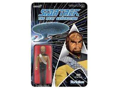 Super7 - Star Trek: The Next Generation ReAction Worf Figure