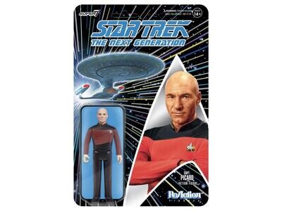 Super7 - Star Trek: The Next Generation ReAction Captain Jean Luc Picard Figure