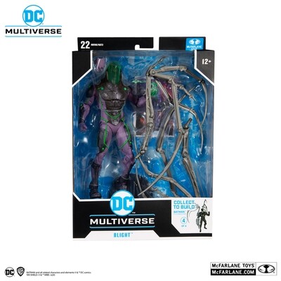 McFarlane Toys - DC Multiverse Collector Wave: BATMAN BEYOND BLIGHT(FUTURES END JOKER-BOT BAF)