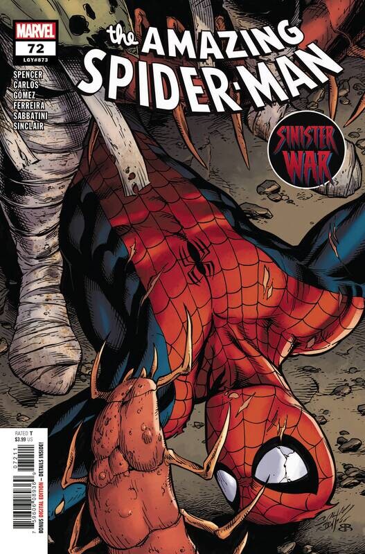 AMAZING SPIDER-MAN #72 SINW
MARVEL COMICS
(25th August 2021)