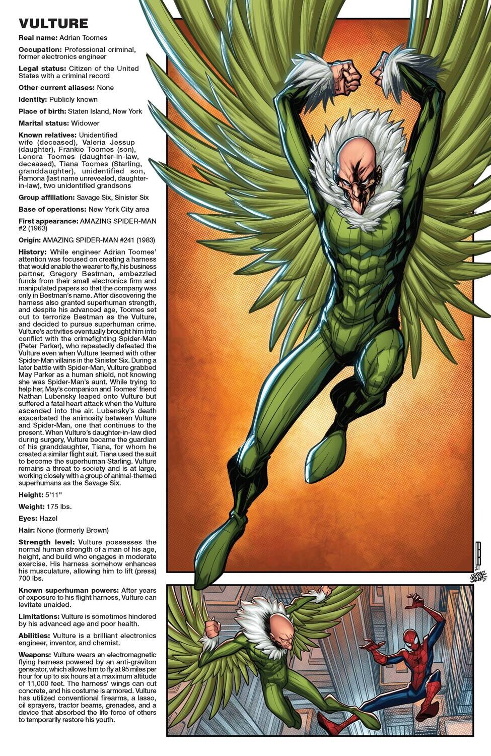 AMAZING SPIDER-MAN #72 BALDEON HANDBOOK VAR SINW
MARVEL COMICS
(25th August 2021)