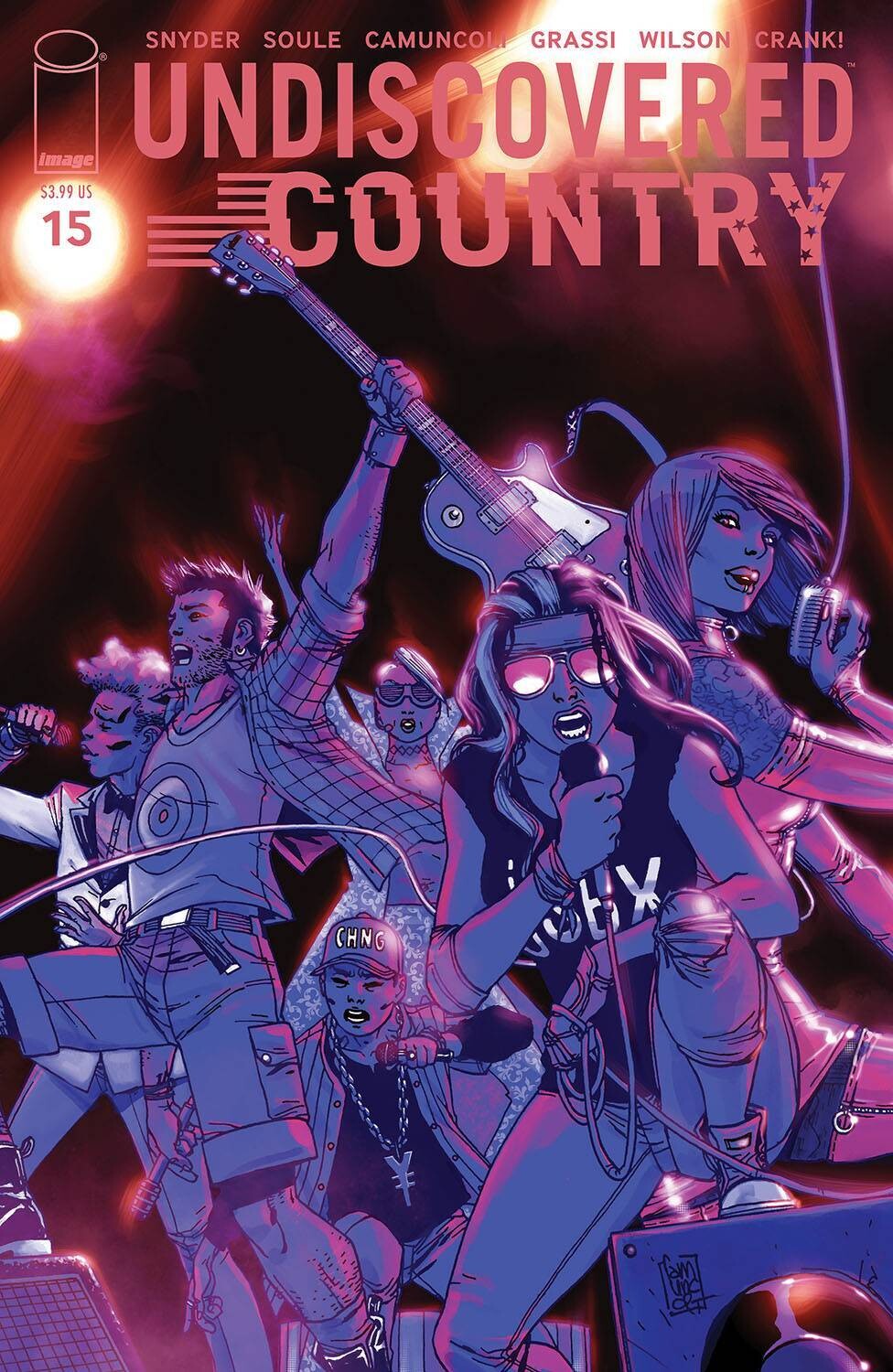 UNDISCOVERED COUNTRY #15 CVR A CAMUNCOLI (MR)
IMAGE COMICS
(1st September 2021)