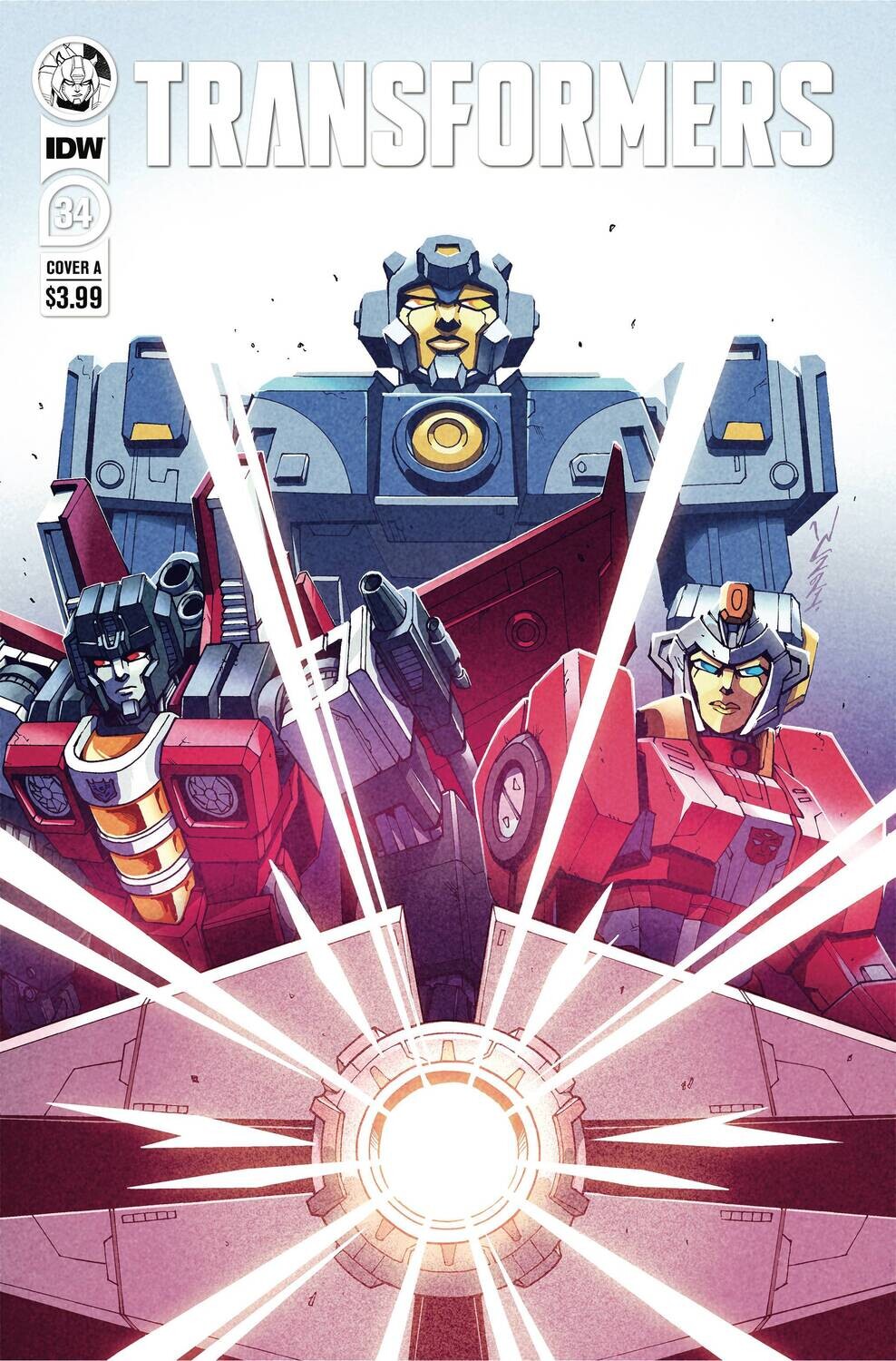 TRANSFORMERS #34 CVR A CHAN
IDW COMICS
(1st September 2021)