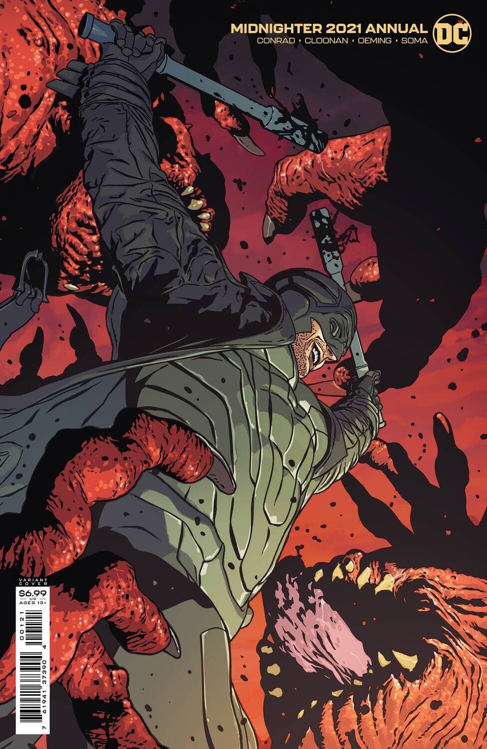 MIDNIGHTER 2021 ANNUAL #1 CVR B CARDSTOCK VAR
DC COMICS
(1st September 2021)