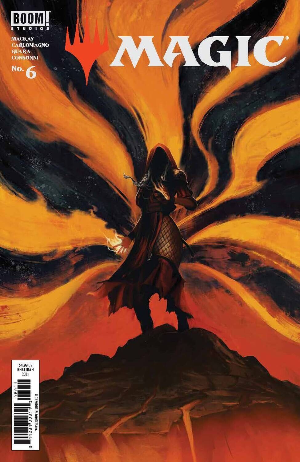 MAGIC THE GATHERING (MTG) #6 CVR A KHALIDAH
BOOM! STUDIOS COMICS
(1st September 2021)