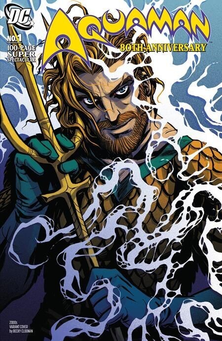 AQUAMAN 80TH ANNV SPECTACULAR #1 CVR H 2000S VAR
DC COMICS
(1st September 2021)