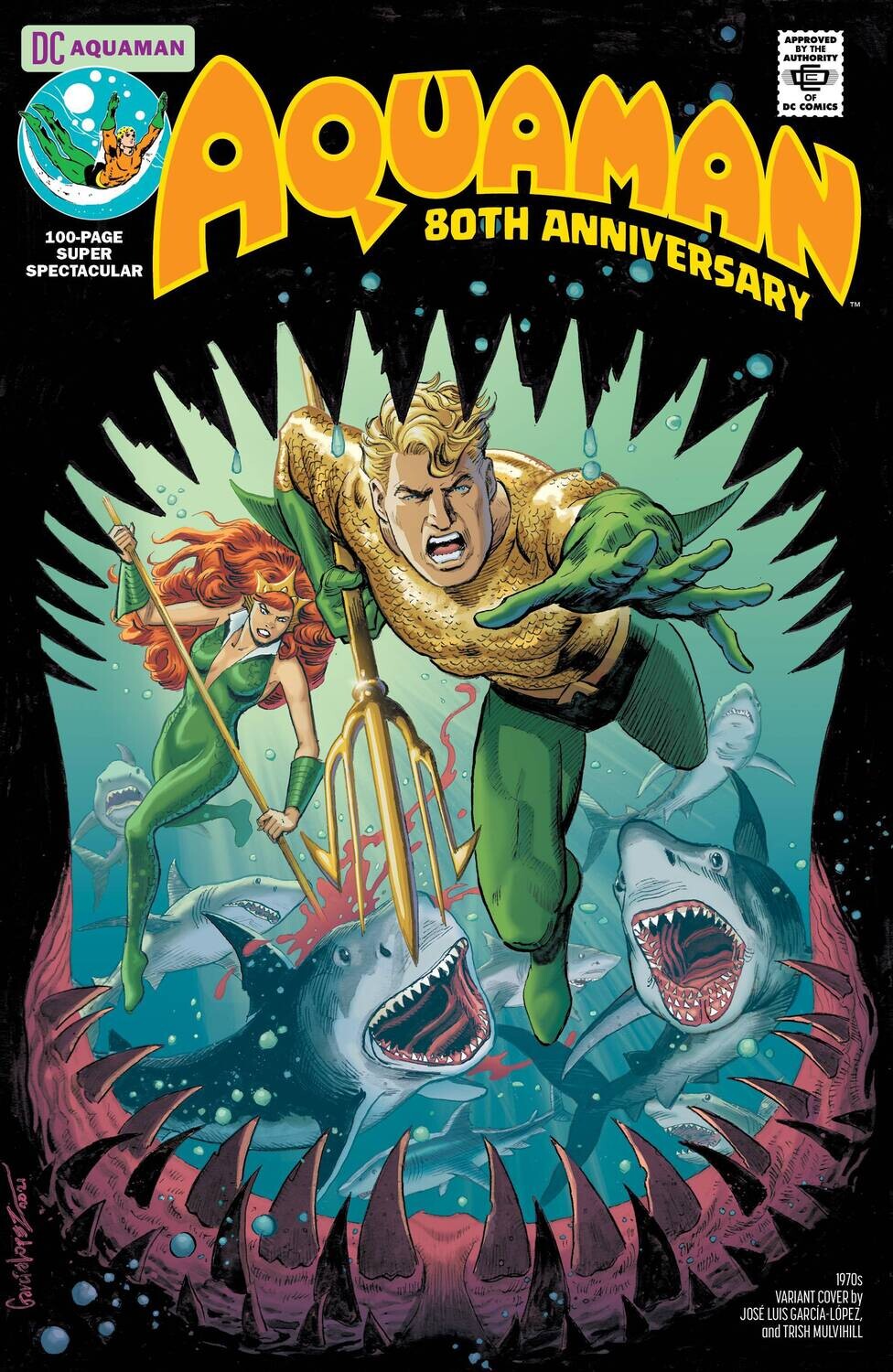 AQUAMAN 80TH ANNV SPECTACULAR #1 CVR E 1970S VAR
DC COMICS
(1st September 2021)