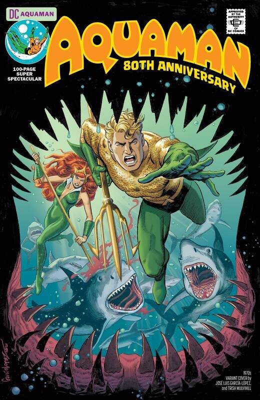 AQUAMAN 80TH ANNV SPECTACULAR #1 CVR E 1970S VAR
DC COMICS
(1st September 2021)