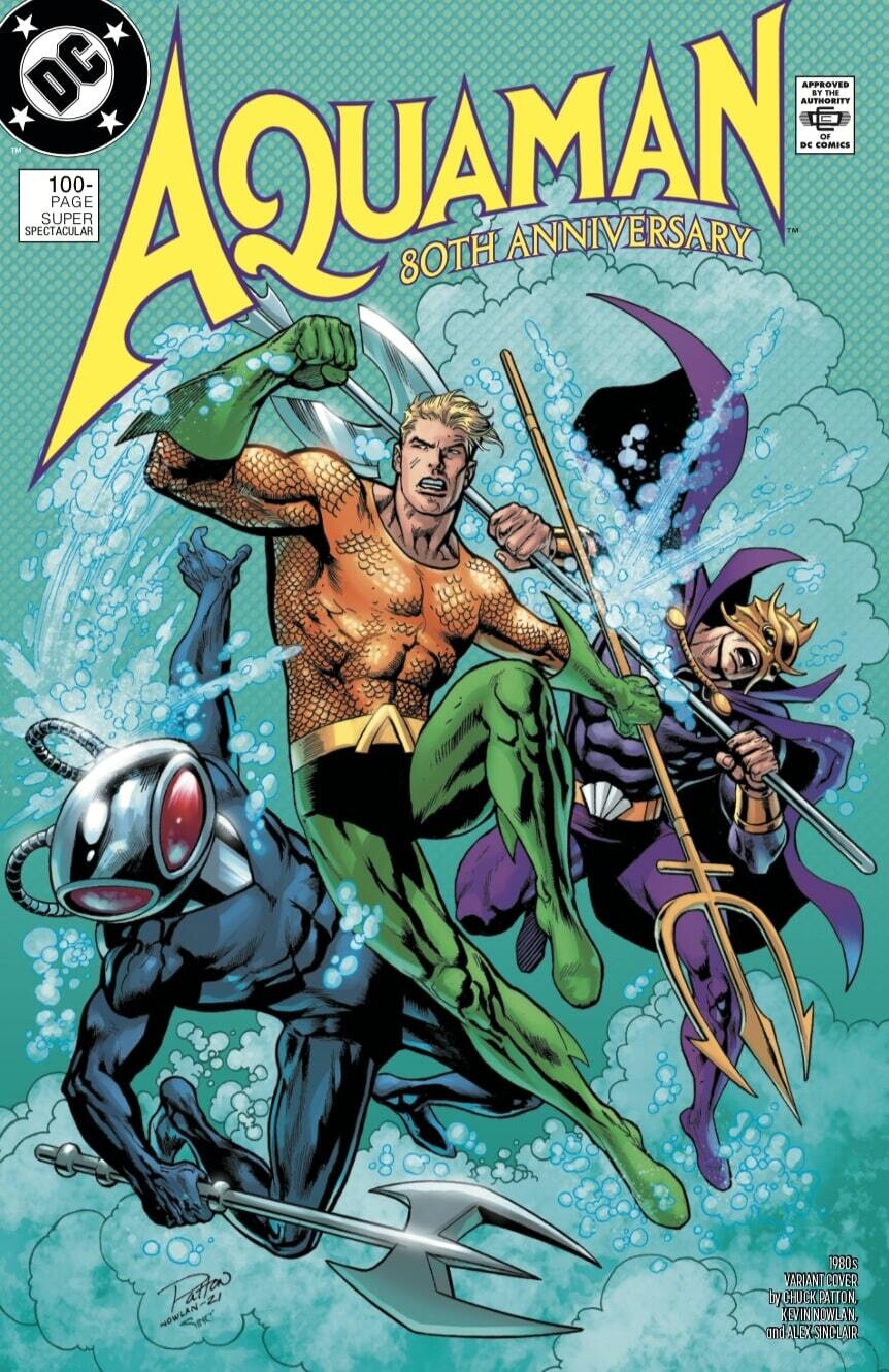 AQUAMAN 80TH ANNV SPECTACULAR #1 CVR F 1980S VAR
DC COMICS
(1st September 2021)