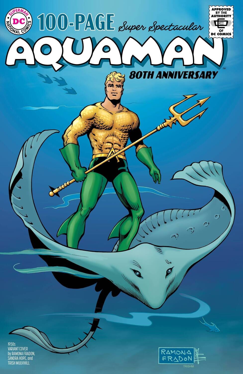 AQUAMAN 80TH ANNV SPECTACULAR #1 CVR C 1950S VAR
DC COMICS
(1st September 2021)