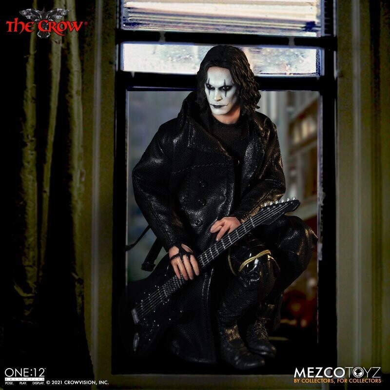 MEZCO One:12 Collective THE CROW: Eric Draven Figure MEZCO One:12 Collective THE CROW: Eric Draven Figure