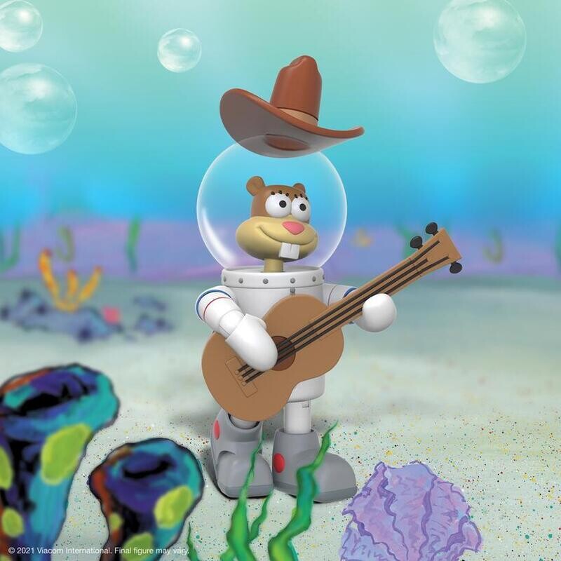 Super7 -SpongeBob SquarePants ULTMATES! Wave 1 - Sandy Cheeks