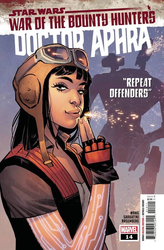 STAR WARS DOCTOR APHRA #14 WOBH
MARVEL COMICS
(8th September 2021)