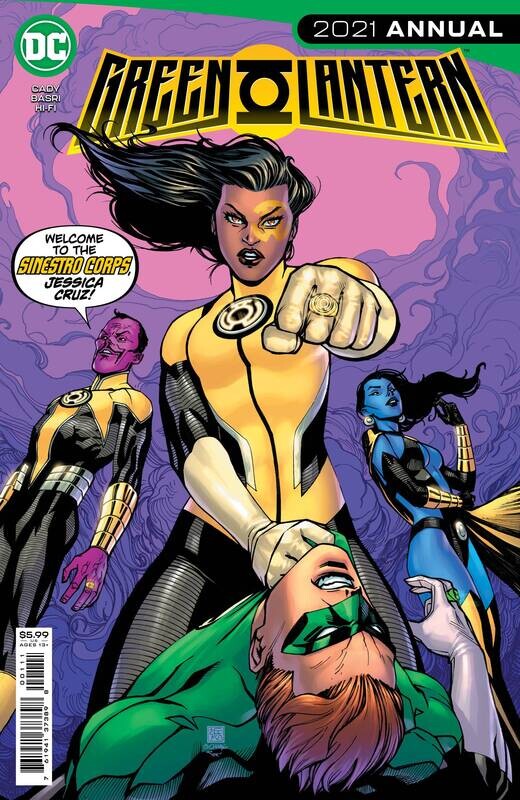 GREEN LANTERN 2021 ANNUAL #1 CVR A
DC COMICS
(8th September 2021)