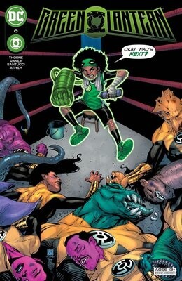GREEN LANTERN #6 CVR A BERNARD CHANG
DC COMICS
(8th September 2021)