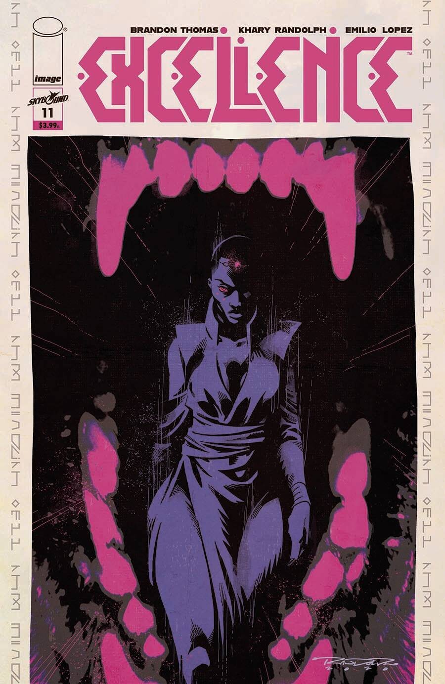 EXCELLENCE #11 CVR A RANDOLPH & LOPEZ (MR)
IMAGE COMICS
(8th September 2021)