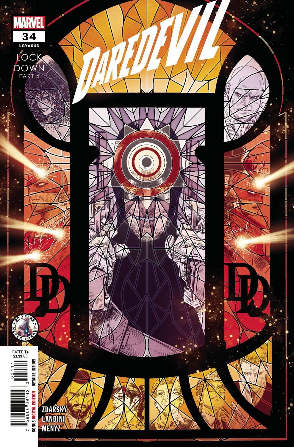 DAREDEVIL #34 MARVEL COMICS (8th September 2021)