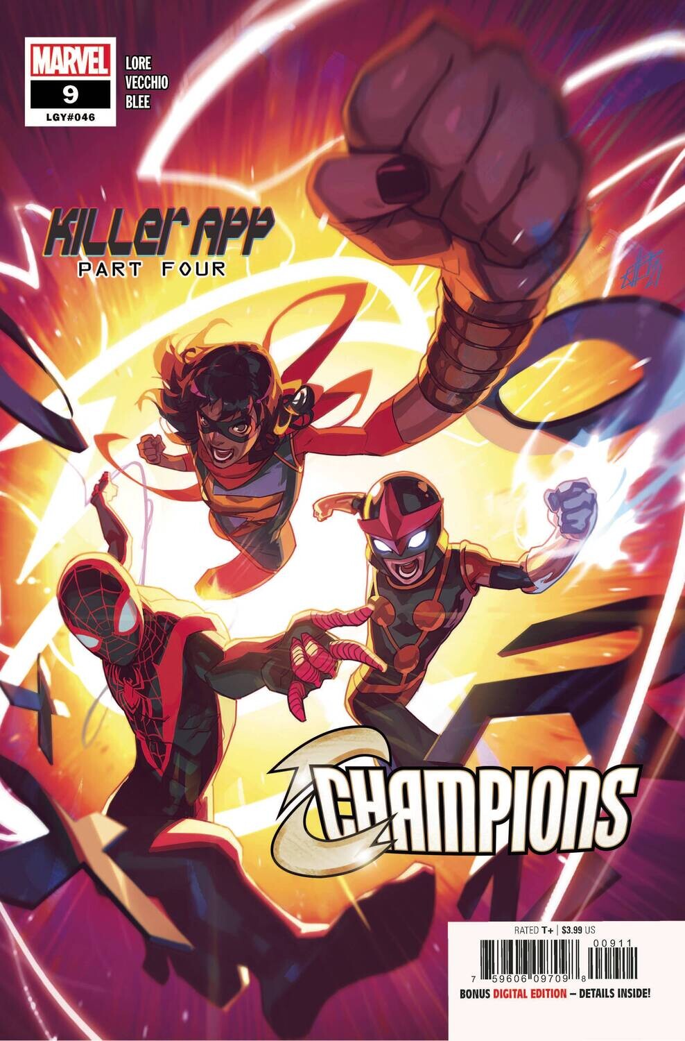 CHAMPIONS #9
MARVEL COMICS
(8th September 2021)