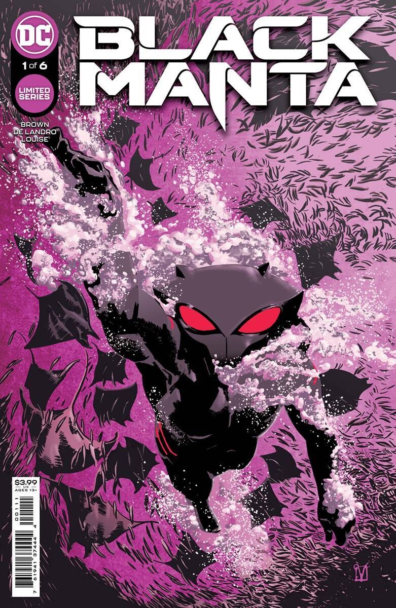 BLACK MANTA #1 (OF 6) CVR A VALENTINE DE LANDRO
DC COMICS
(8th September 2021)