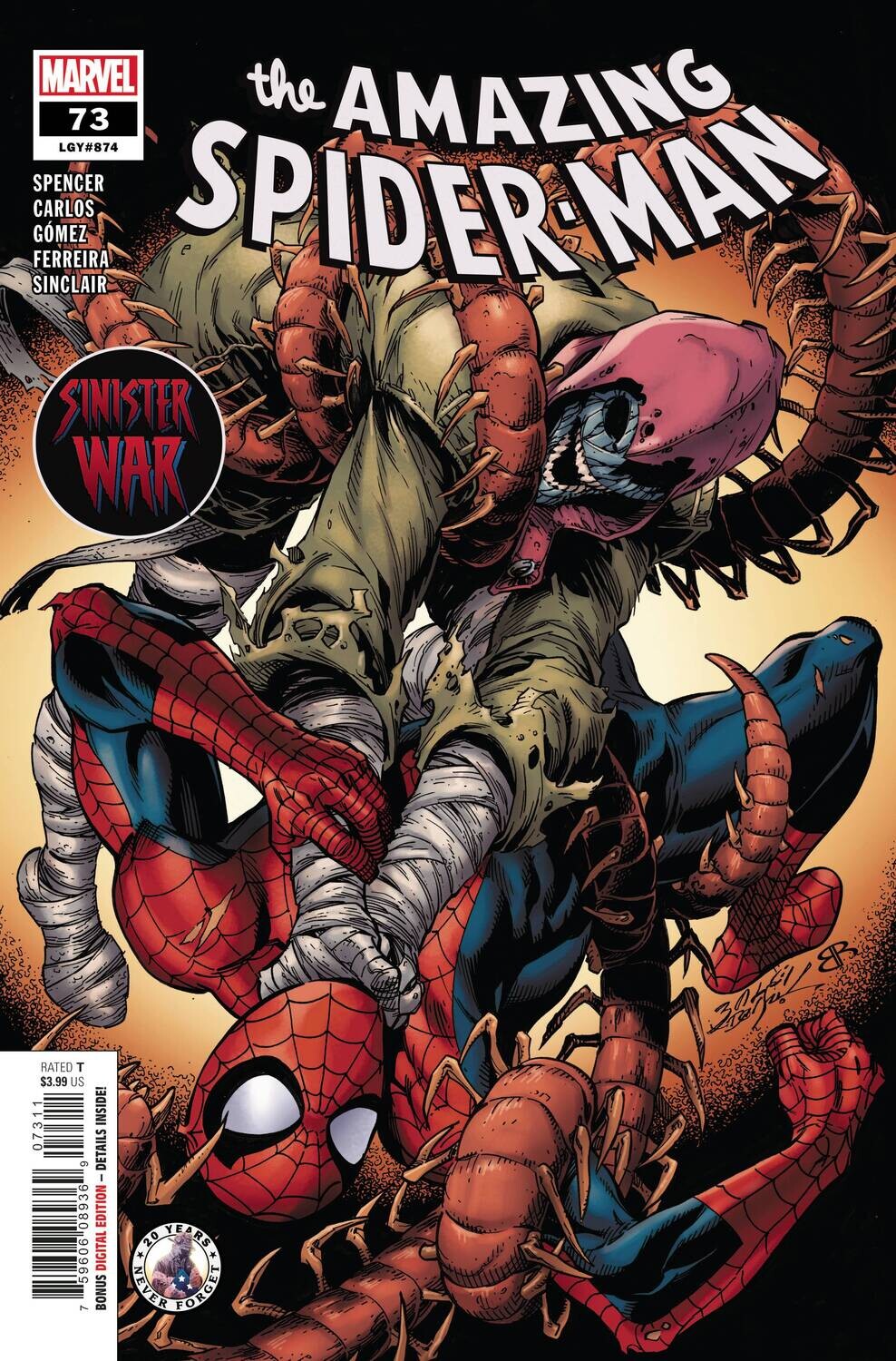 AMAZING SPIDER-MAN #73 SINW
MARVEL COMICS
(8th September 2021)