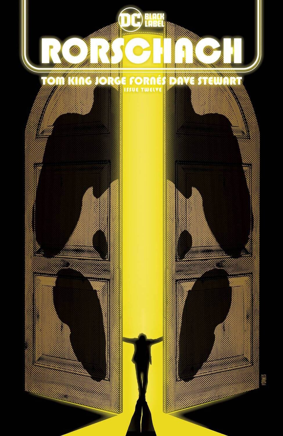 RORSCHACH #12 (OF 12) CVR A JORGE FORNES (MR)
DC COMICS
(15th September 2021)