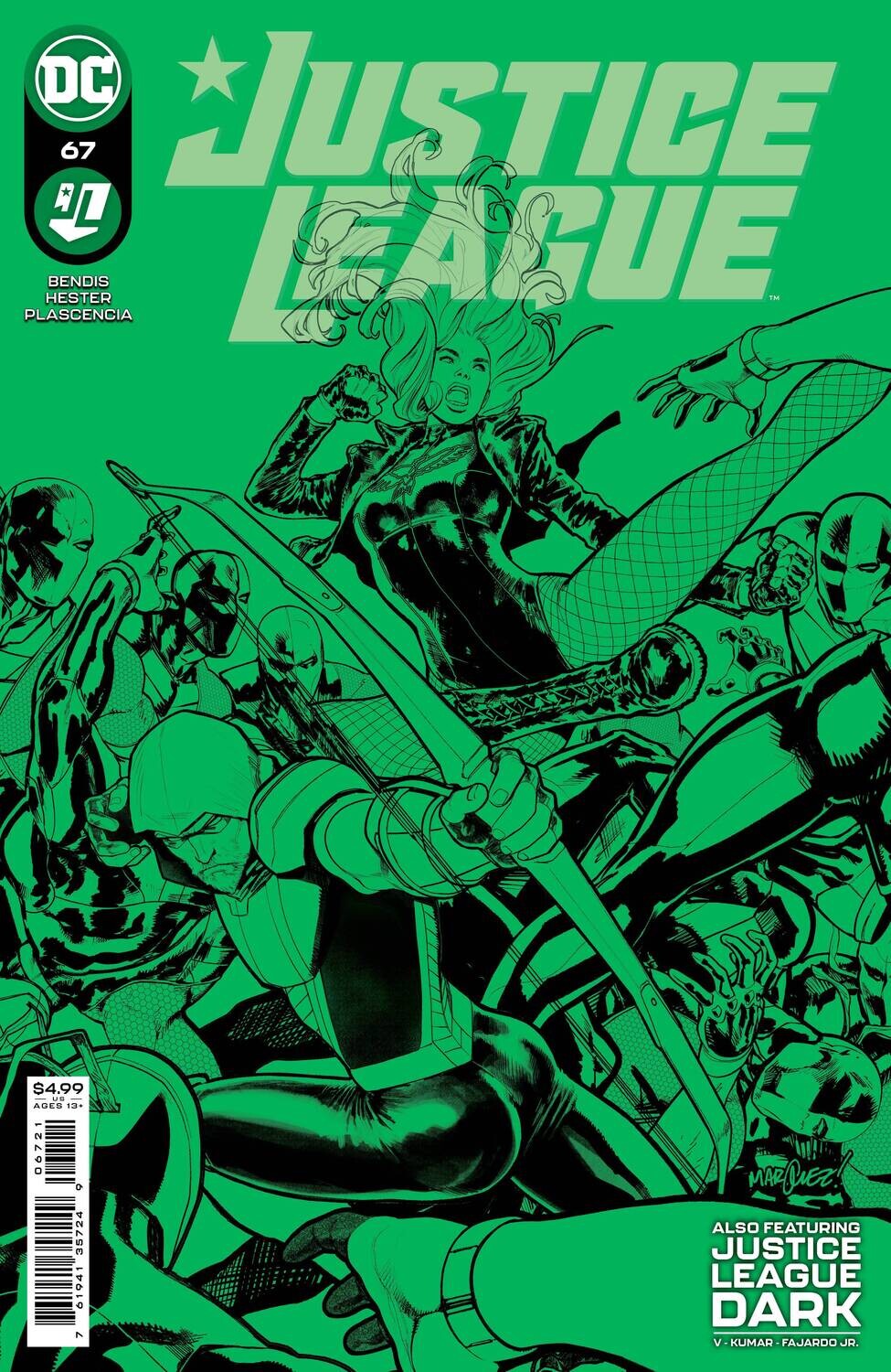 JUSTICE LEAGUE #67 CVR A
DC COMICS
(15th September 2021)