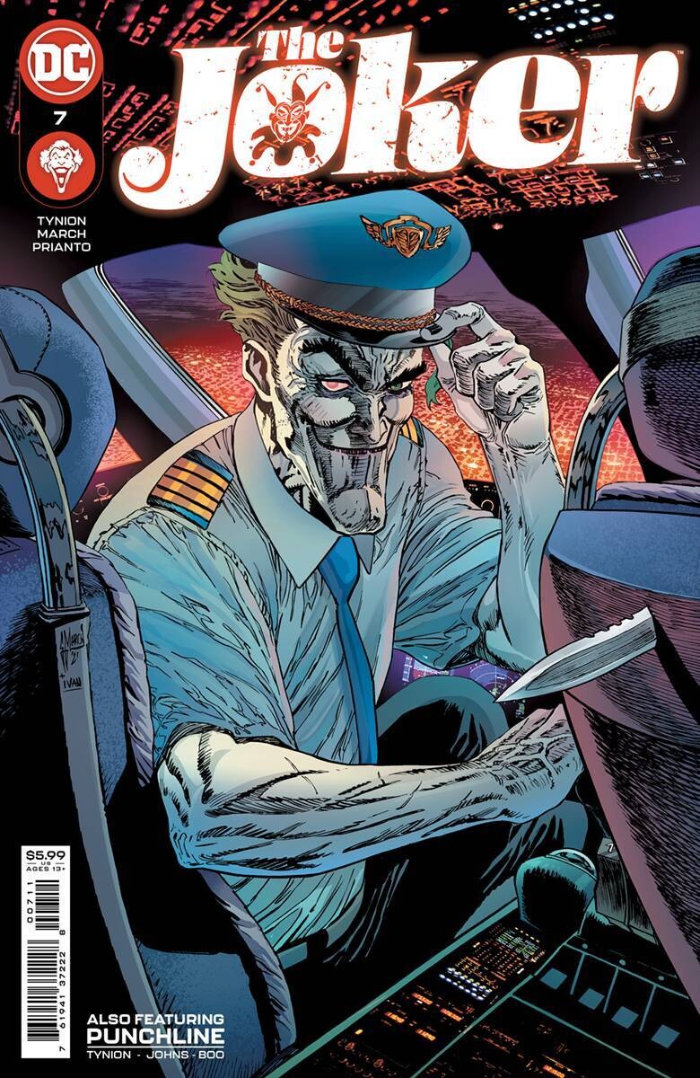 JOKER #7 CVR A GUILLEM MARCH
DC COMICS
(15th September 2021)