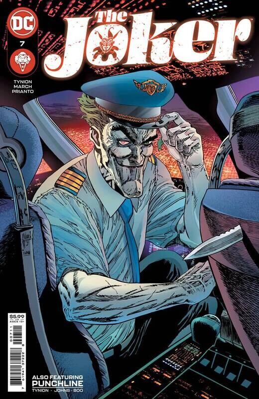 JOKER #7 CVR A GUILLEM MARCH
DC COMICS
(15th September 2021)