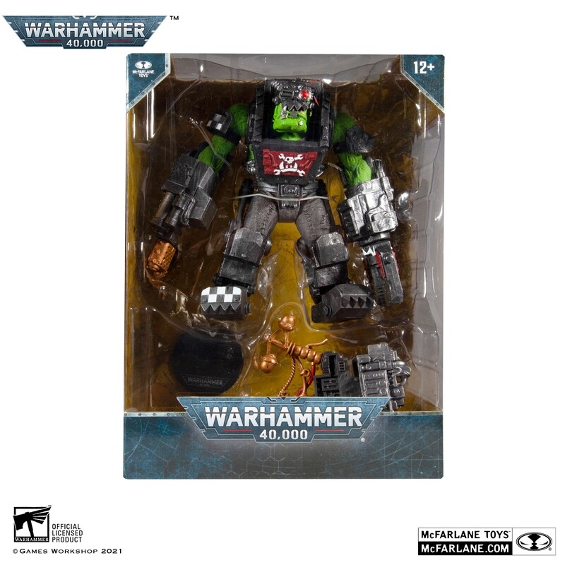 McFarlane Toys 7" Warhammer 40,000 ORK BIG MEK Mega Action Figure (MEGAFIG)