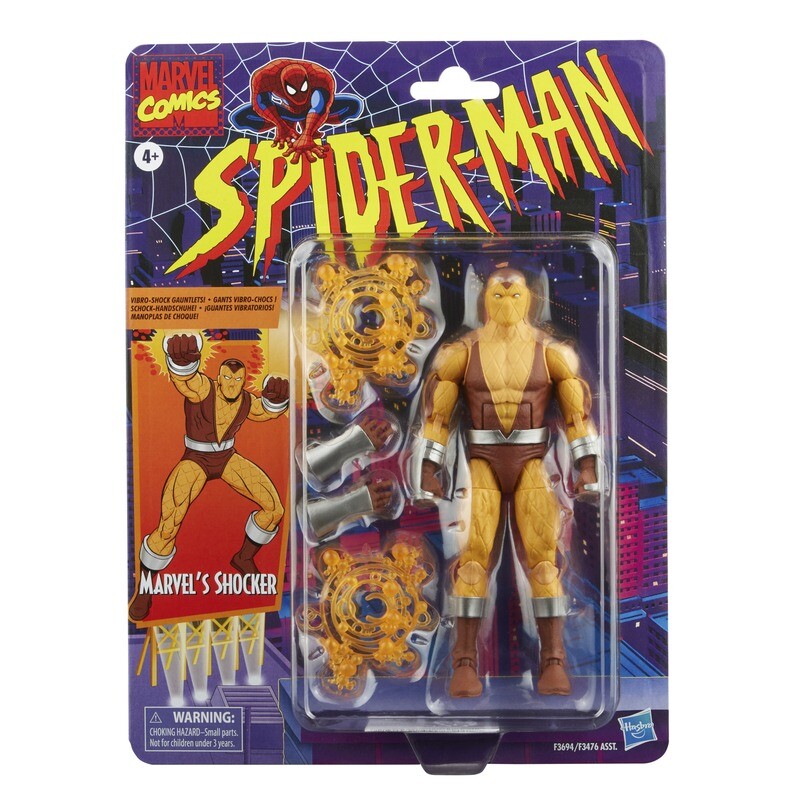Marvel Legends 6" Spider-Man Vintage Wave 2 The Shocker
