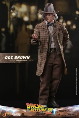 Hot Toys Back To The Future Part 3 - Doc Brown 1:6 Figure