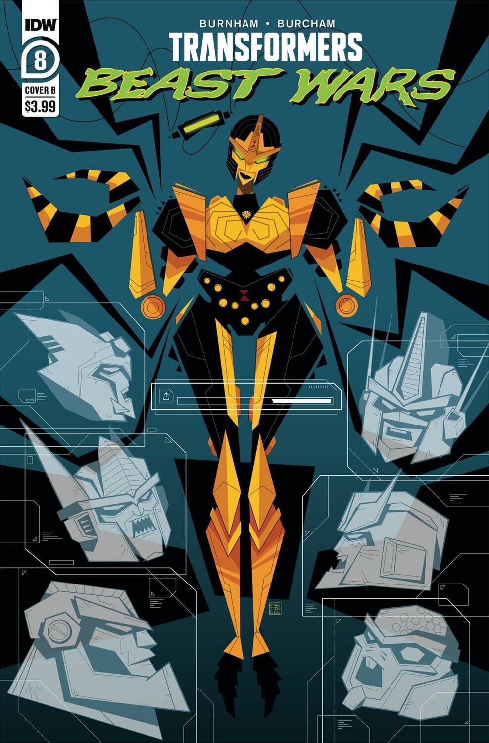 TRANSFORMERS BEAST WARS #8 CVR B GEE
IDW COMICS
(22nd September 2021)