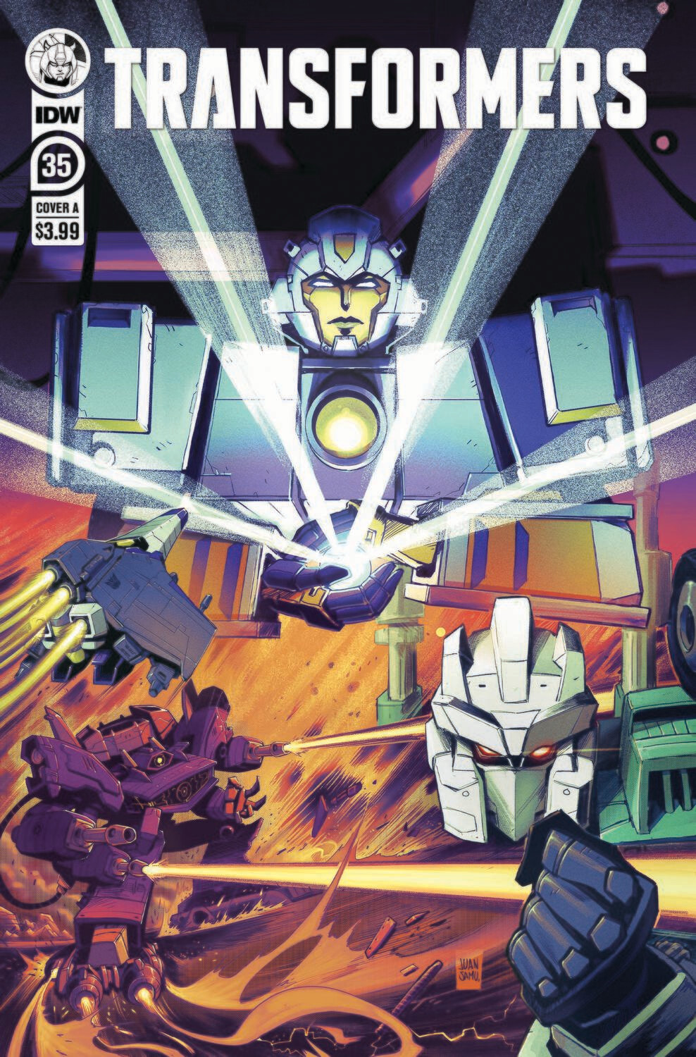 TRANSFORMERS #35 CVR A SAMU
IDW COMICS
(22nd September 2021)