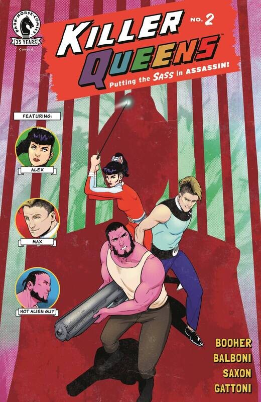 KILLER QUEENS #2 (OF 4) CVR A BALBONI (MR)
DARK HORSE COMICS
(22nd September 2021)