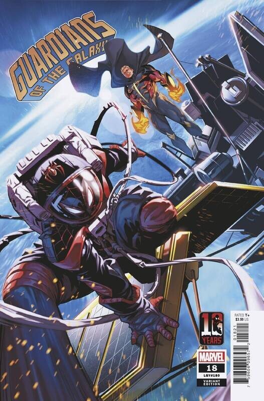GUARDIANS OF THE GALAXY #18 MILES MORALES 10TH ANNIV VAR ANH
MARVEL COMICS
(22nd September 2021)