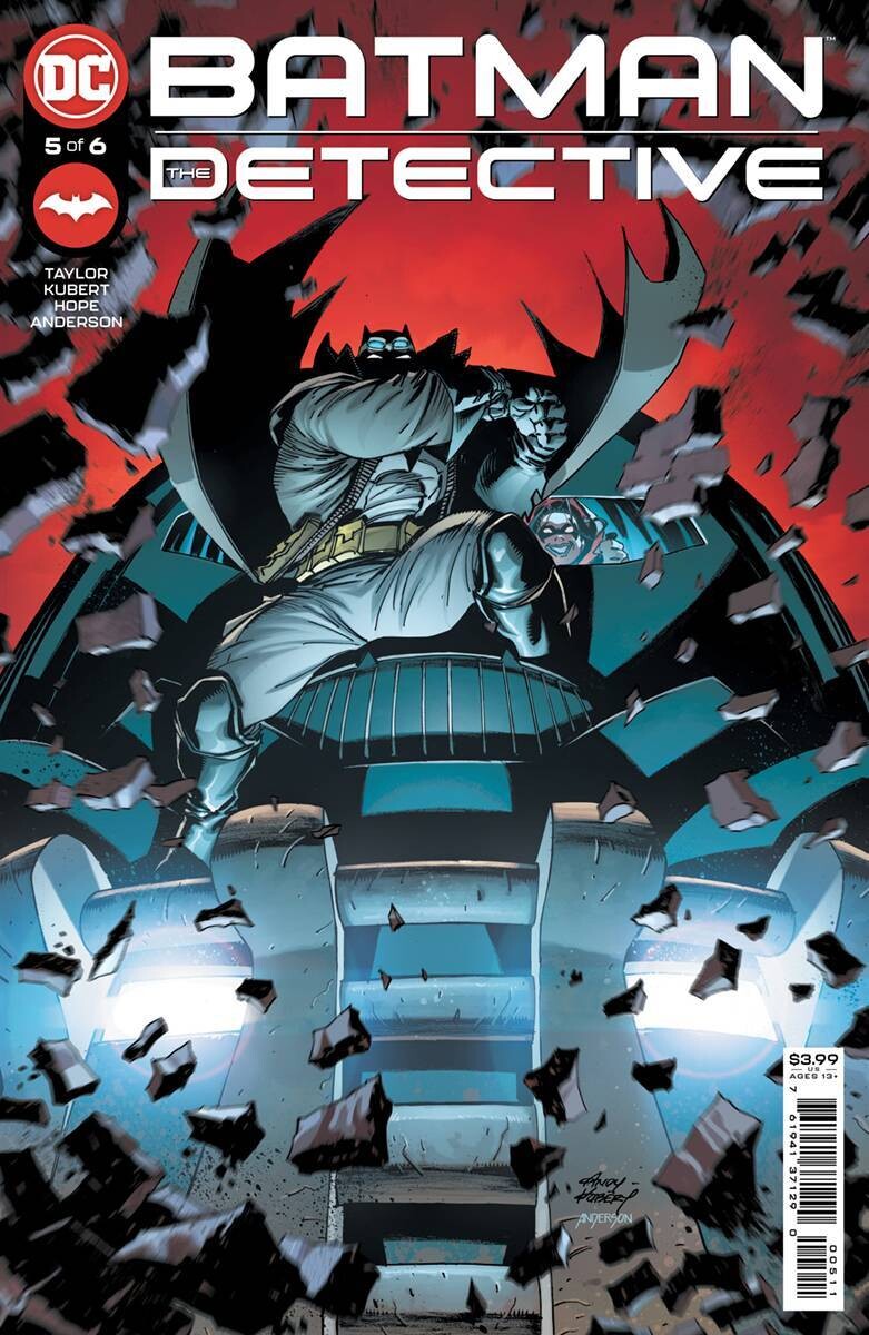 BATMAN THE DETECTIVE #5 (OF 6) CVR A ANDY KUBERT
DC COMICS
(22nd September 2021)