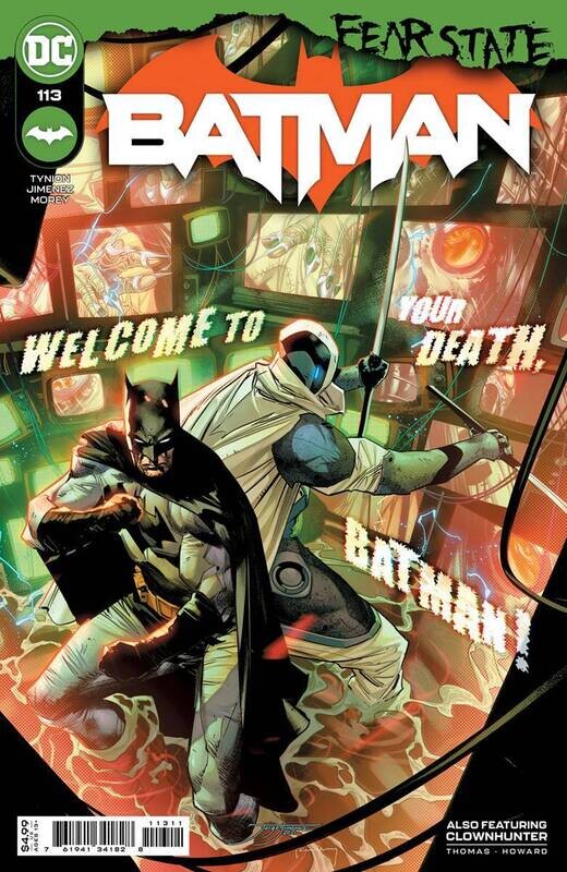 BATMAN #113 CVR A JORGE JIMENEZ (FEAR STATE)
DC COMICS
(22nd September 2021)