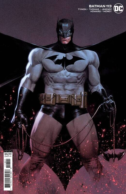 BATMAN #113 CVR B JORGE MOLINA CARD STOCK VAR (FEAR STATE)
DC COMICS
(22nd September 2021)