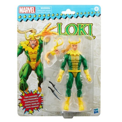 Marvel Legends Retro 6" Avengers Loki