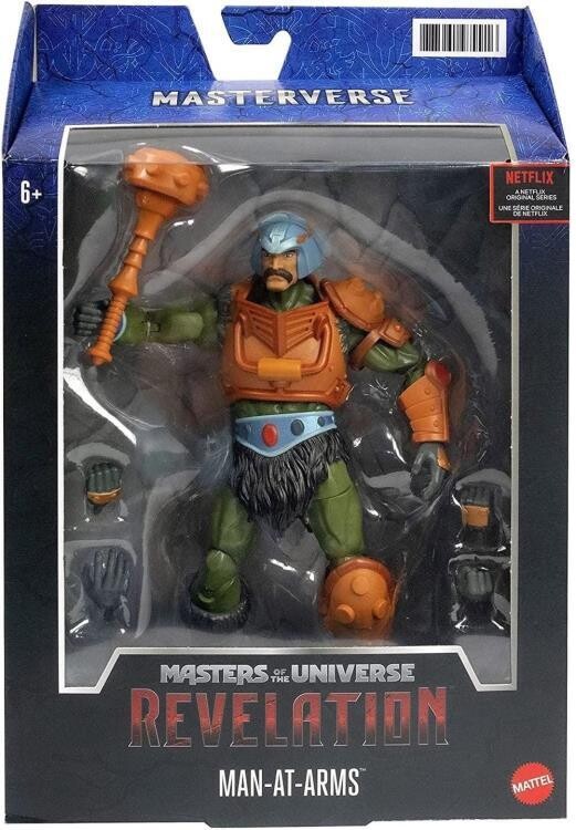 Masters of the Universe REVELATION Wave 2  MAN-AT-ARMS Action Figure (MASTERVERSE)