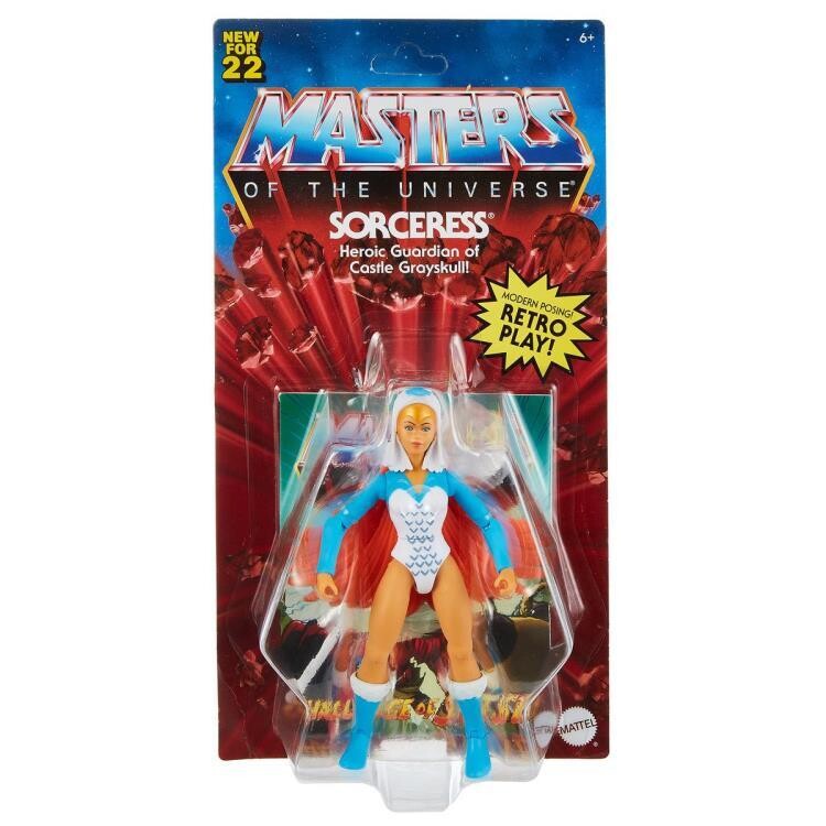 Masters of the Universe Origins Wave 7  SORCERESS Action Figure (VARIED EU/US CARD)