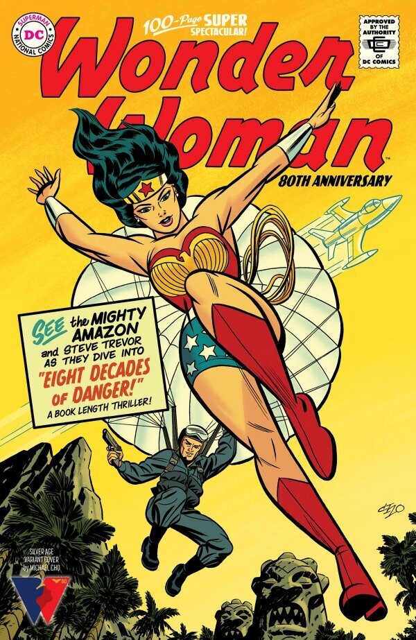 WONDER WOMAN 80TH ANN 100-PAGE ONE SHOT CVR G CHO SILVER
DC COMICS
(6th October 2021)