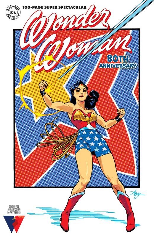 WONDER WOMAN 80TH ANN 100-PAGE ONE SHOT CVR F REEDER GOLDEN
DC COMICS
(6th October 2021)