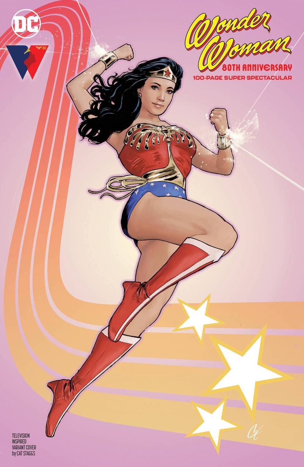 WONDER WOMAN 80TH ANN 100-PAGE ONE SHOT CVR C STAGGS TV
DC COMICS
(6th October 2021)
