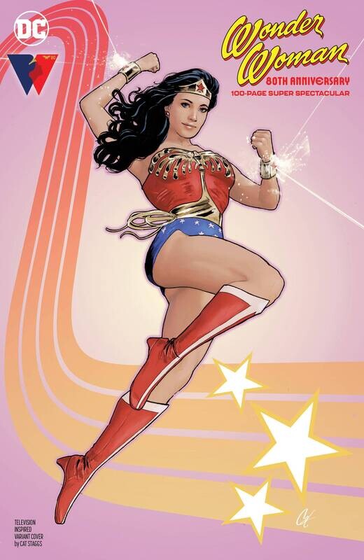 WONDER WOMAN 80TH ANN 100-PAGE ONE SHOT CVR C STAGGS TV
DC COMICS
(6th October 2021)