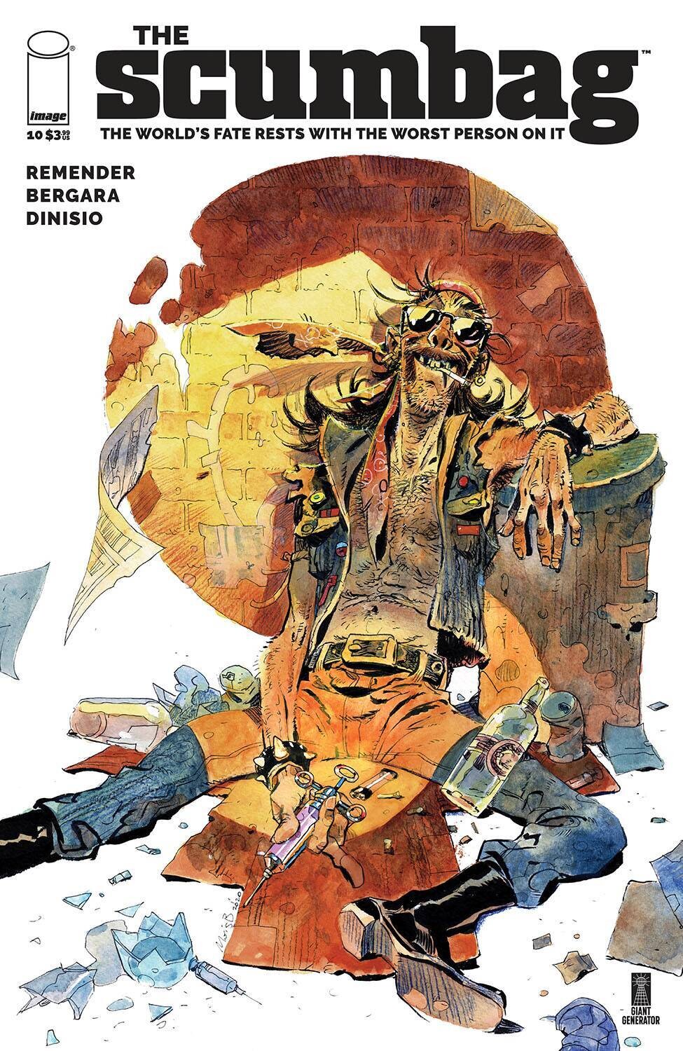 SCUMBAG #10 CVR A BERGARA & DINISIO (MR)
IMAGE COMICS
(6th October 2021)