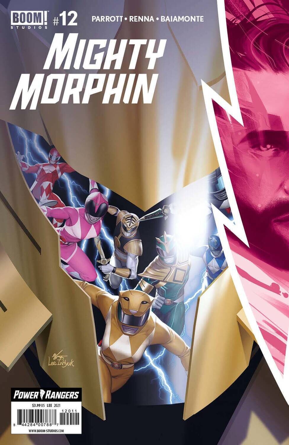 MIGHTY MORPHIN #12 CVR A LEE
BOOM! STUDIOS COMICS
(6th October 2021)