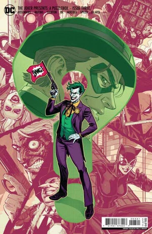 JOKER PRESENTS A PUZZLEBOX #3 (OF 7) CVR B BROWN CARD STOCK
DC COMICS
(6th October 2021)